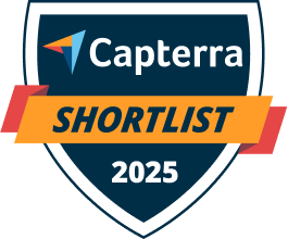 Premio Shortlist 2021 de Capterra para software de marketing en redes sociales