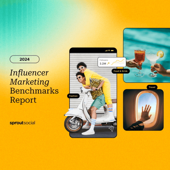 Ejemplo de cómo crear ideas de mensajes que tus empleados pueden usar para compartir en LinkedIn, X (antes conocido como Twitter), Facebook e Instagram en Advocacy de empleados de Sprout Social.​​ 